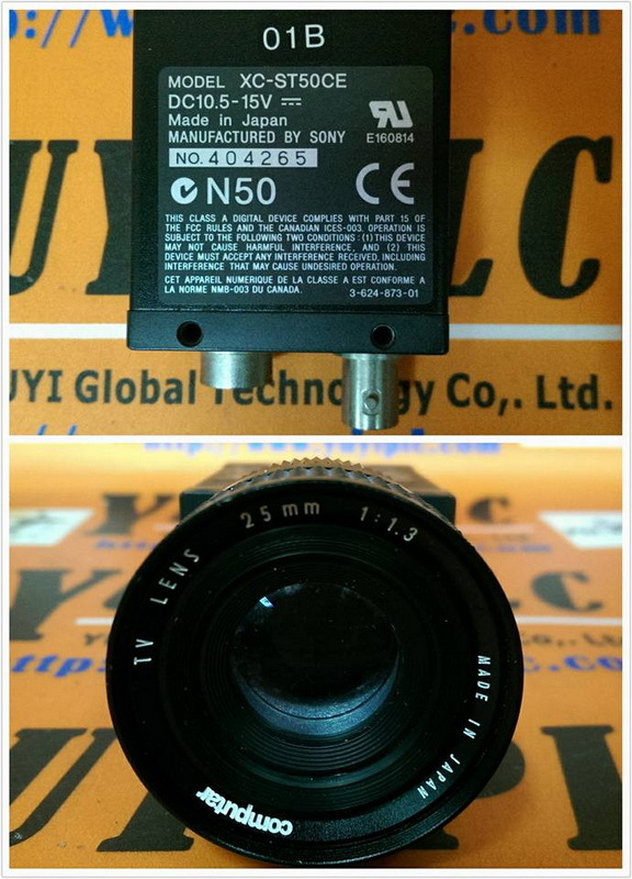 SONY XC-ST50CE W/ COMPUTER TV LENS 25mm 1:1.3 - PLC DCS SONY XC-ST50CE W/ COMPUTER TV LENS 25mm 1:1.3 - PLC DCS